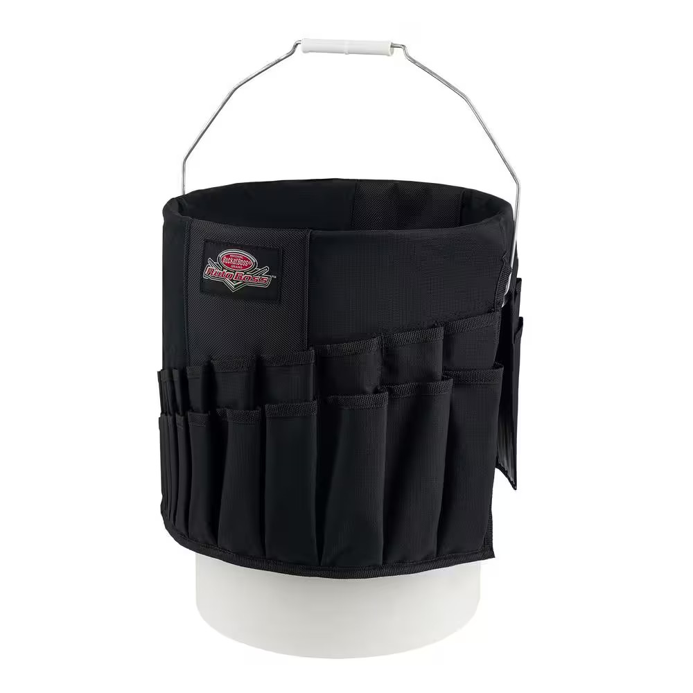 BUCKET BOSS Wrench Boss 5 Gal. Bucket Tool Organizer 44 Pockets Bulk Storage