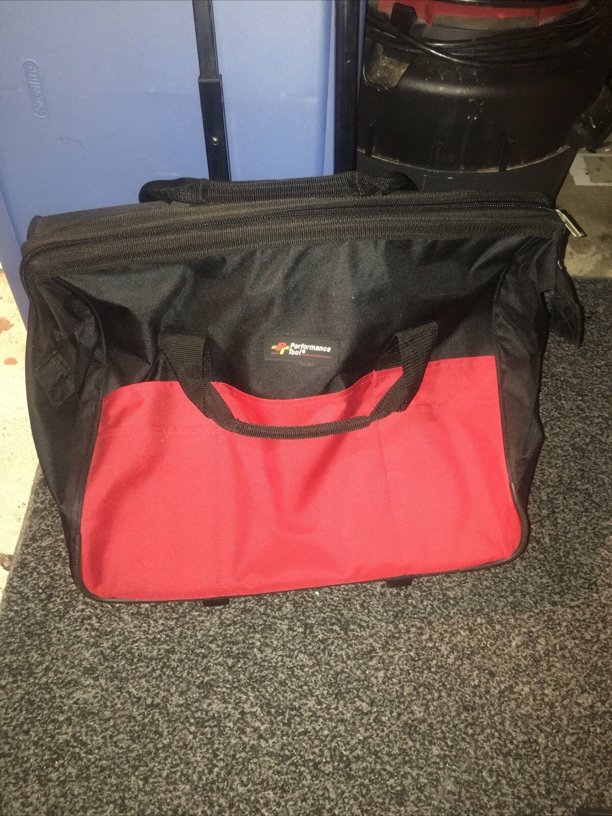 Rolling Tool Bag Bag with 2 Wheels With Telescoping Handle Pouches Inside N Out