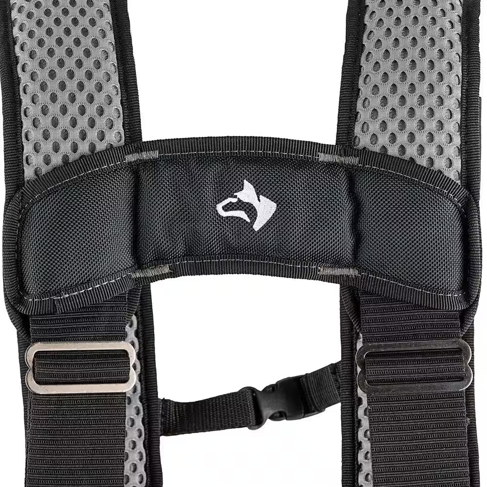 Husky Framers 2-Bag Work Tool Belt with Suspenders
