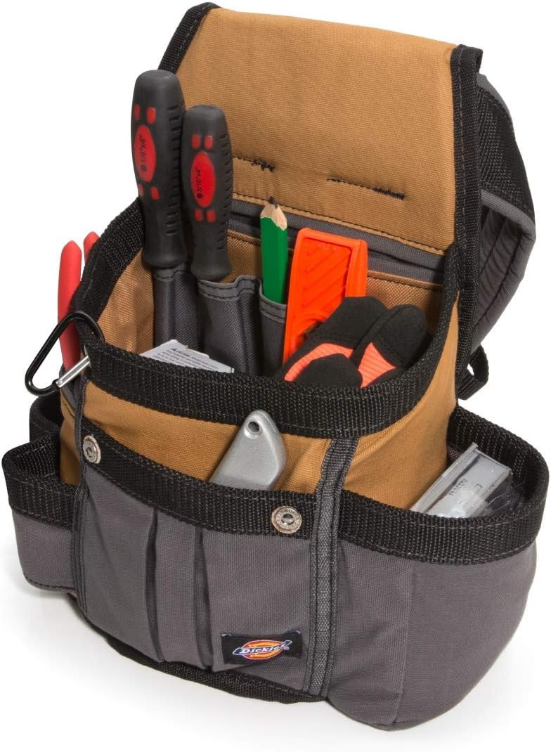 8-Pocket Padded Tool Belt/Utility Pouch, Adjustable 3-Inch Belt