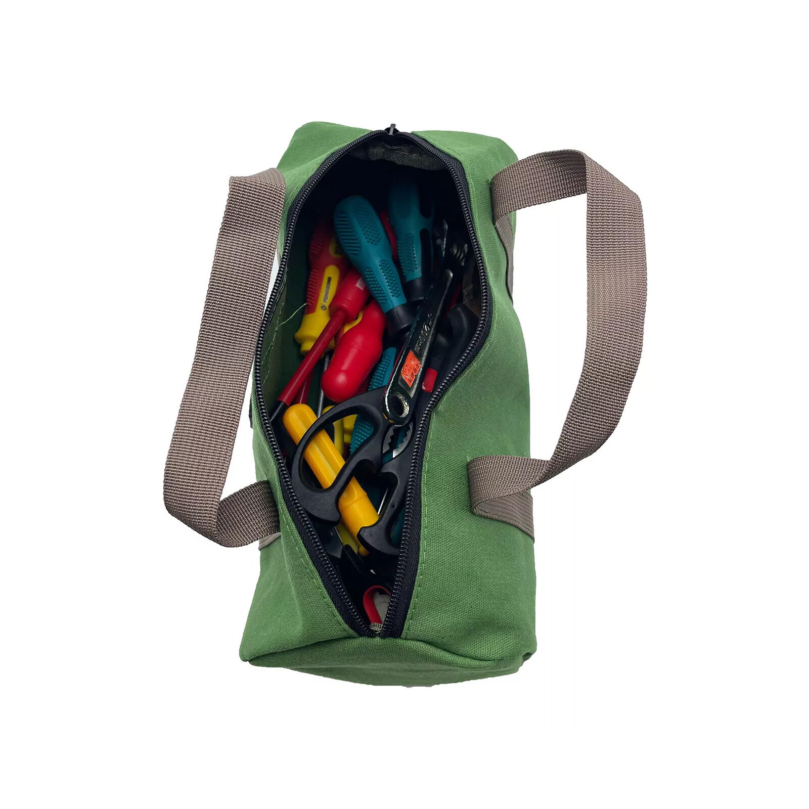 Canvas Tool Bag Heavy Duty organise Tool Storage Hand Bag Strong zipper3a