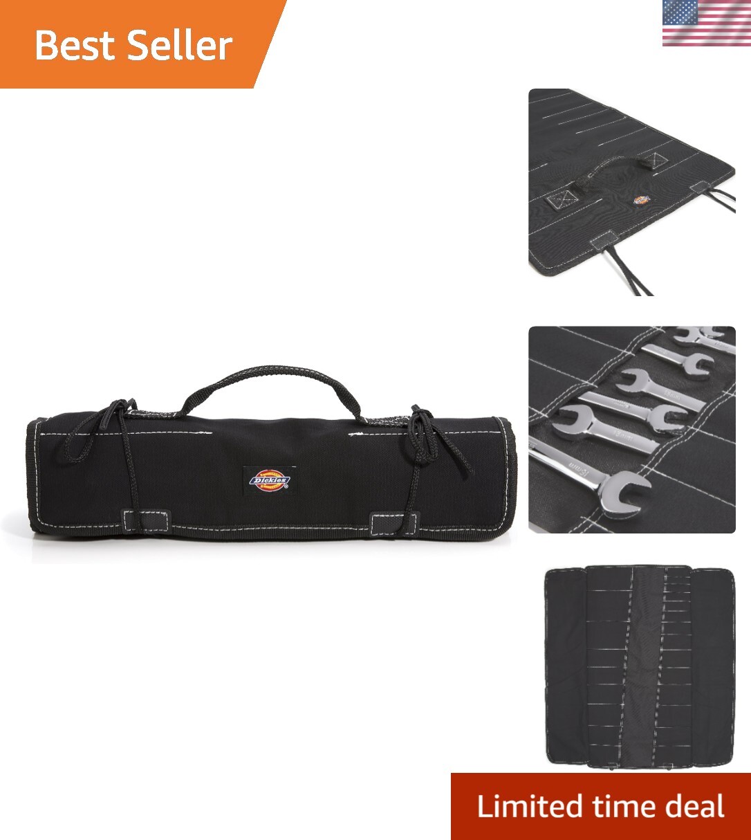 Rip-Resistant Wrench/Screwdriver Organizer Roll – 26 in. x 14.25 in. Space Saver