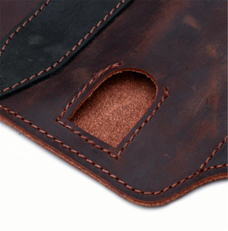 Handmade Multitool Leather Sheath EDC Pocket Organizer Tool Holder for Camping