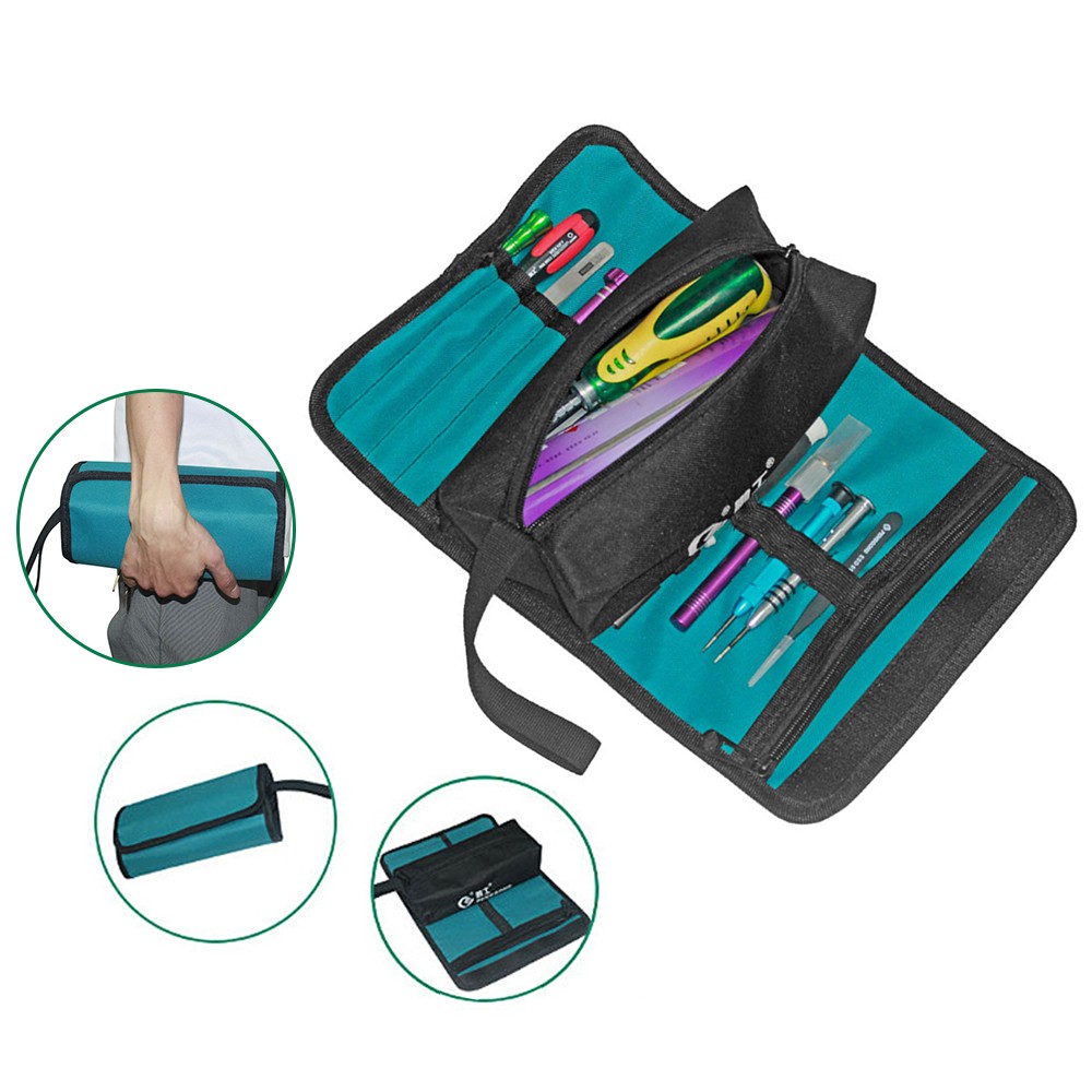 PENGGONG Tool Bag Wear-resistant Storage For Maintenance Tool Black & Green