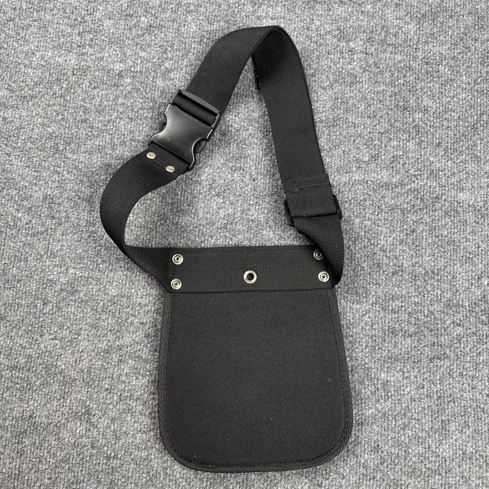Womanswork Mesh Gardening Tool Belt Pouch Black Neon Adjustable Utility Hip Bag
