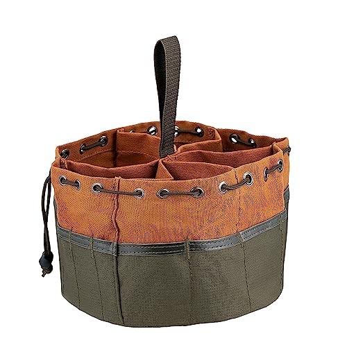Bucket Boss Parachute Bag Small Parts Bag in Brown, 25001
