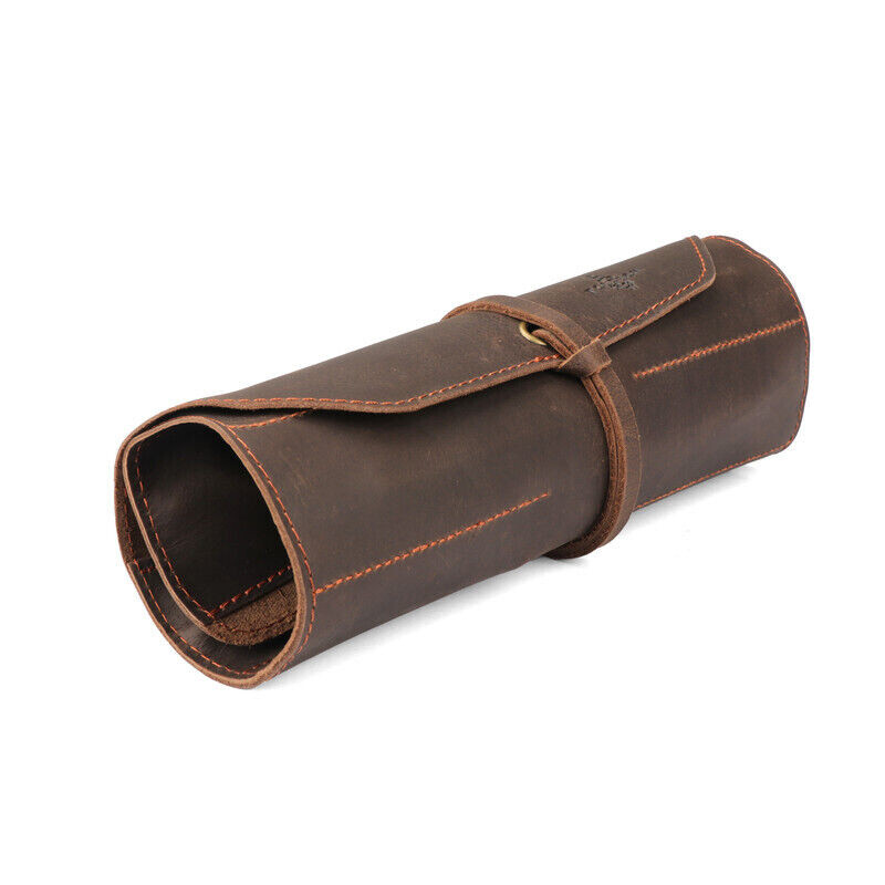 Leather Wood Carving Knives Roll Tools Organizer Knife Carrier Pouch-Xmas Gift
