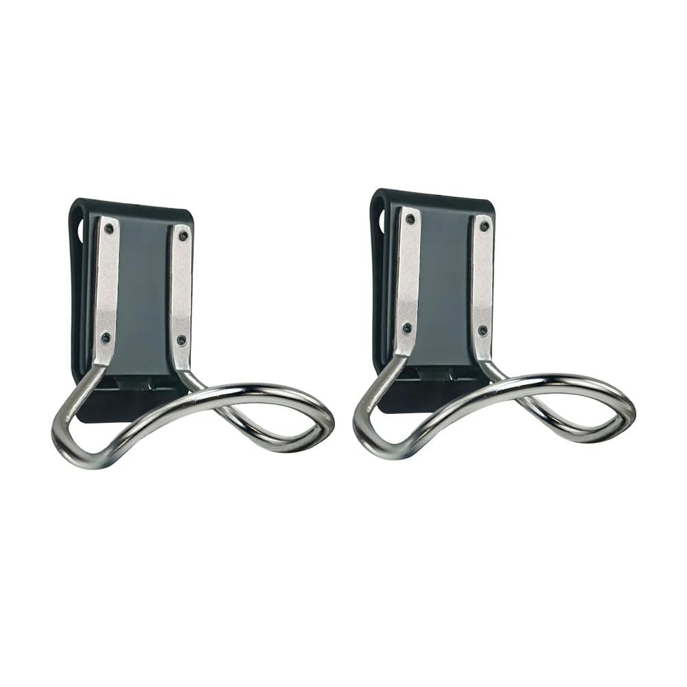 2 PCS Hammer Holder Stainless Steel Nylon Durable Tool Belt Use