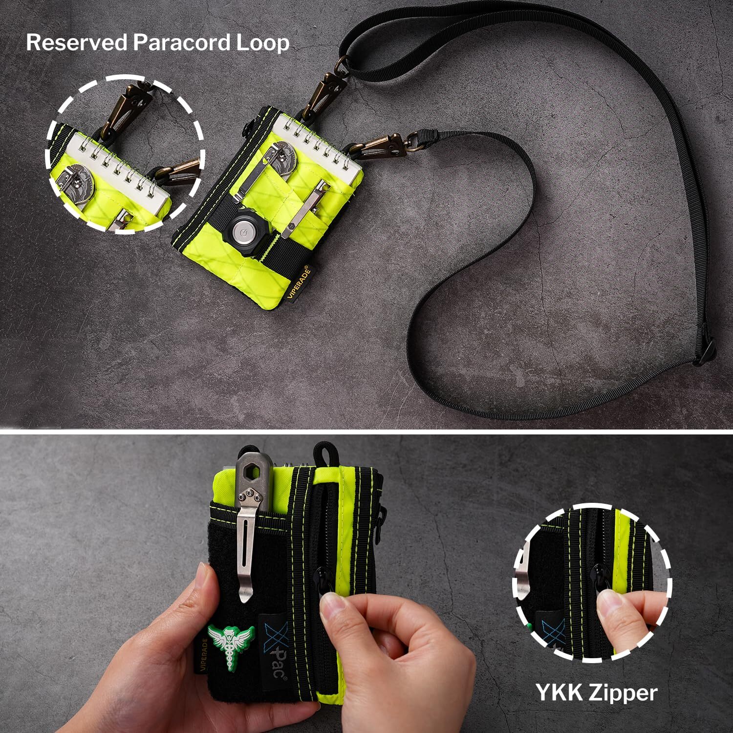 Ve18s Small Edc Pouch Mini Pocket Organizer Pouch For Men Edc Pocket Organizer P