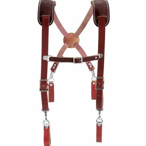 Occidental Leather 5009 Leather Work Suspenders Made in USA