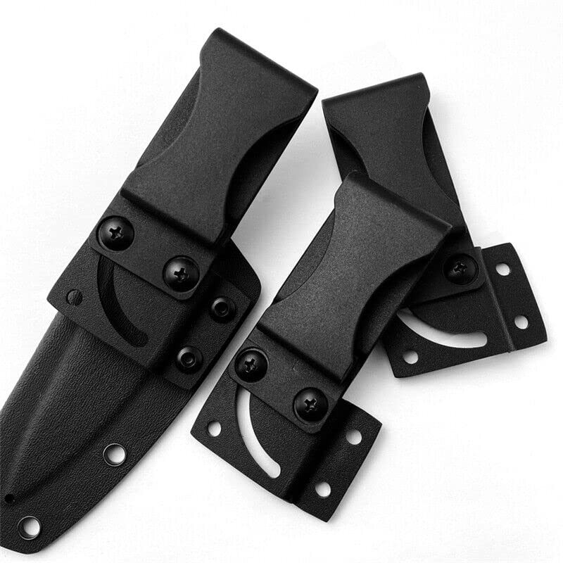 Black Heavy Duty Belt Clip Holder For Kydex Sheath Holster IWB Cover DIY USAAA
