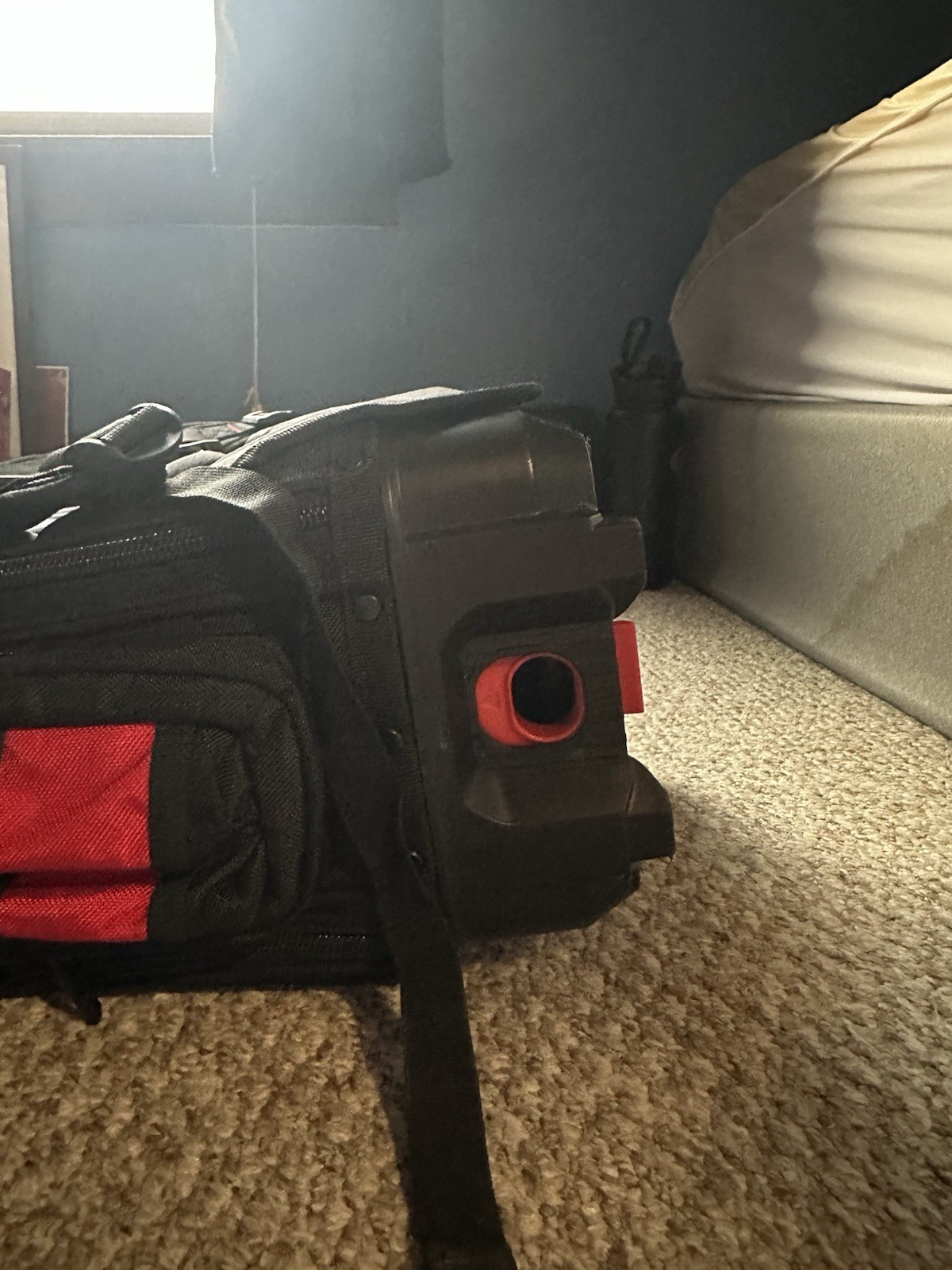 Milwaukee PACKOUT Large Ballistic Tool Backpack Tear/Impact Base Red/Black