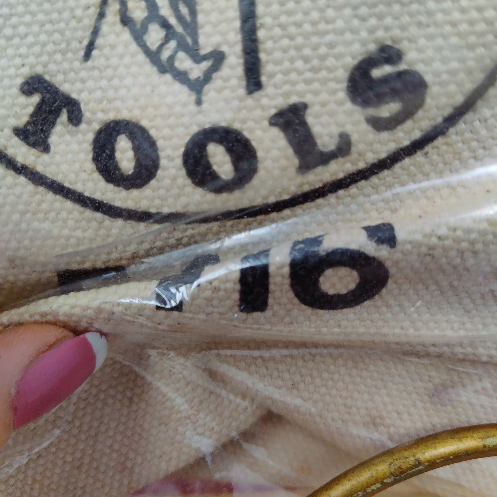 Klein Tools 5416 Bull-Pin and Bolt Bag, Canvas with Loops Brand New Sealed