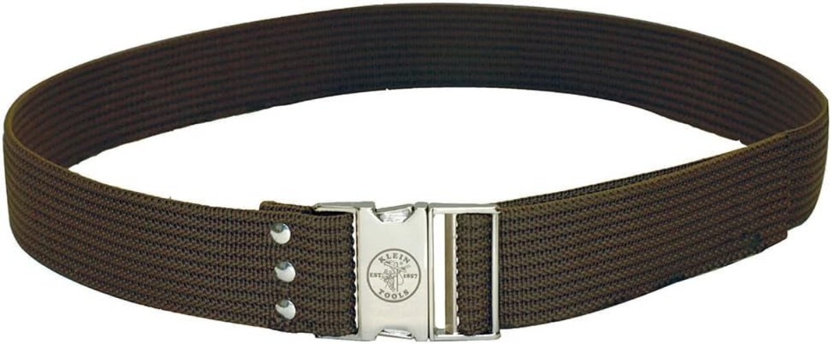 Klein 5225 Adjustable Tool Belt for Electricians – 2-Inch, 48-Inch Waist Fit