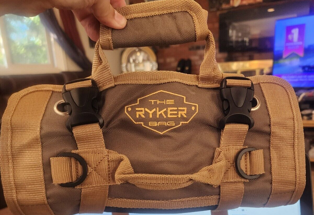 The Ryker Bag Tool Organizer Small Tool Bag With Detachable Pouches Khaki NWOT