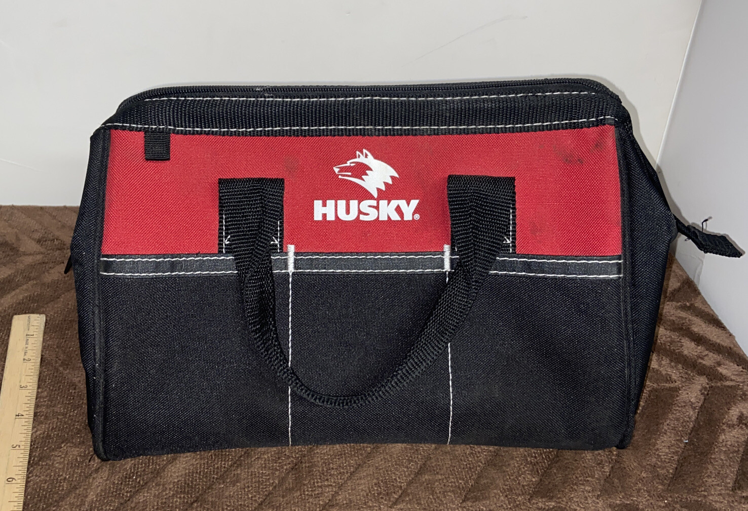 Husky • Home Depot – 12 in SMALL TOOL BAG with Zipper – Pre Owned