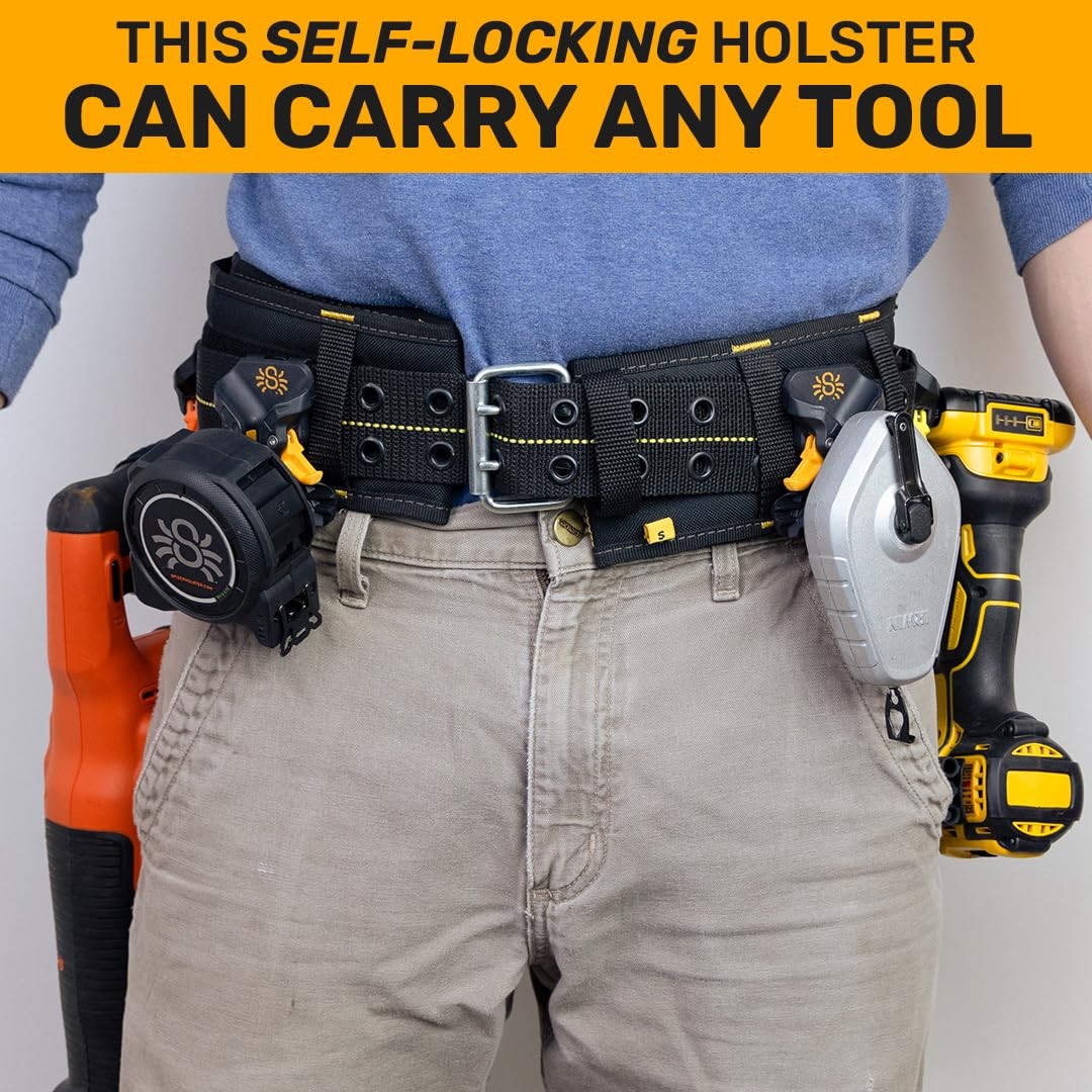 Tool Holster – Pro Tool Holster + One Tool Grip + One Driver Pin – Upgraded, …