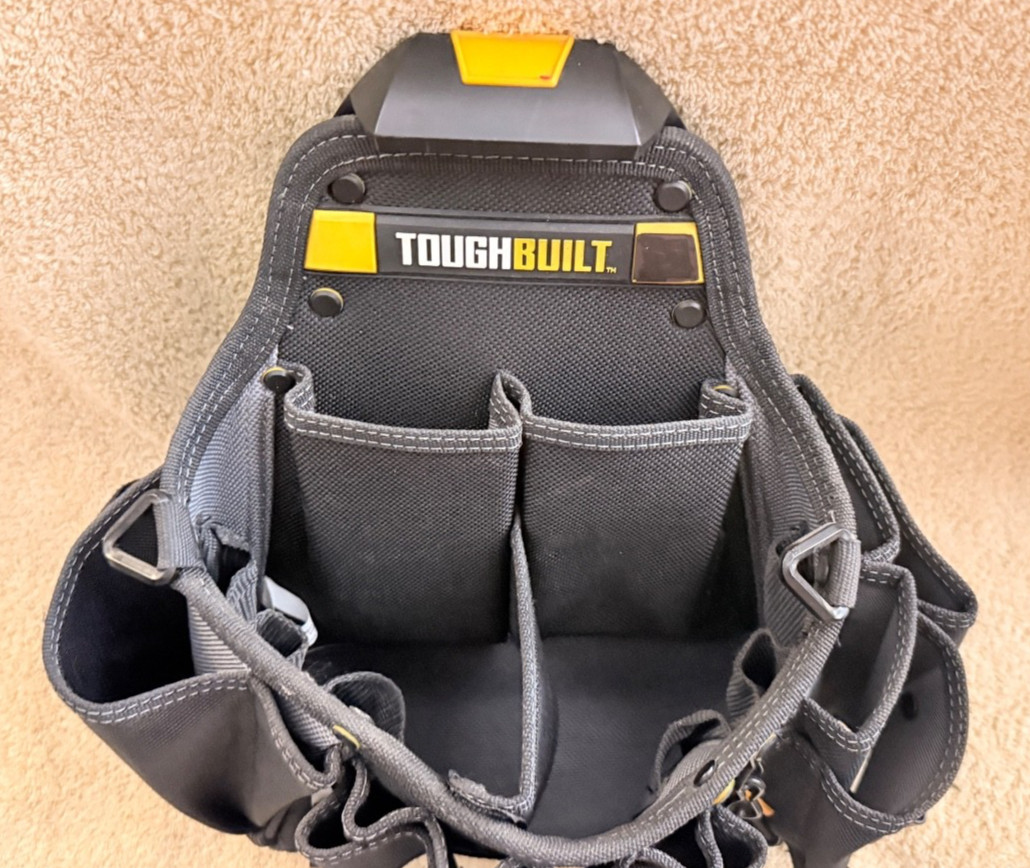 TOUGHBUILT Journeyman Electrician Pouch 24 Pockets w/ clip & tape holder