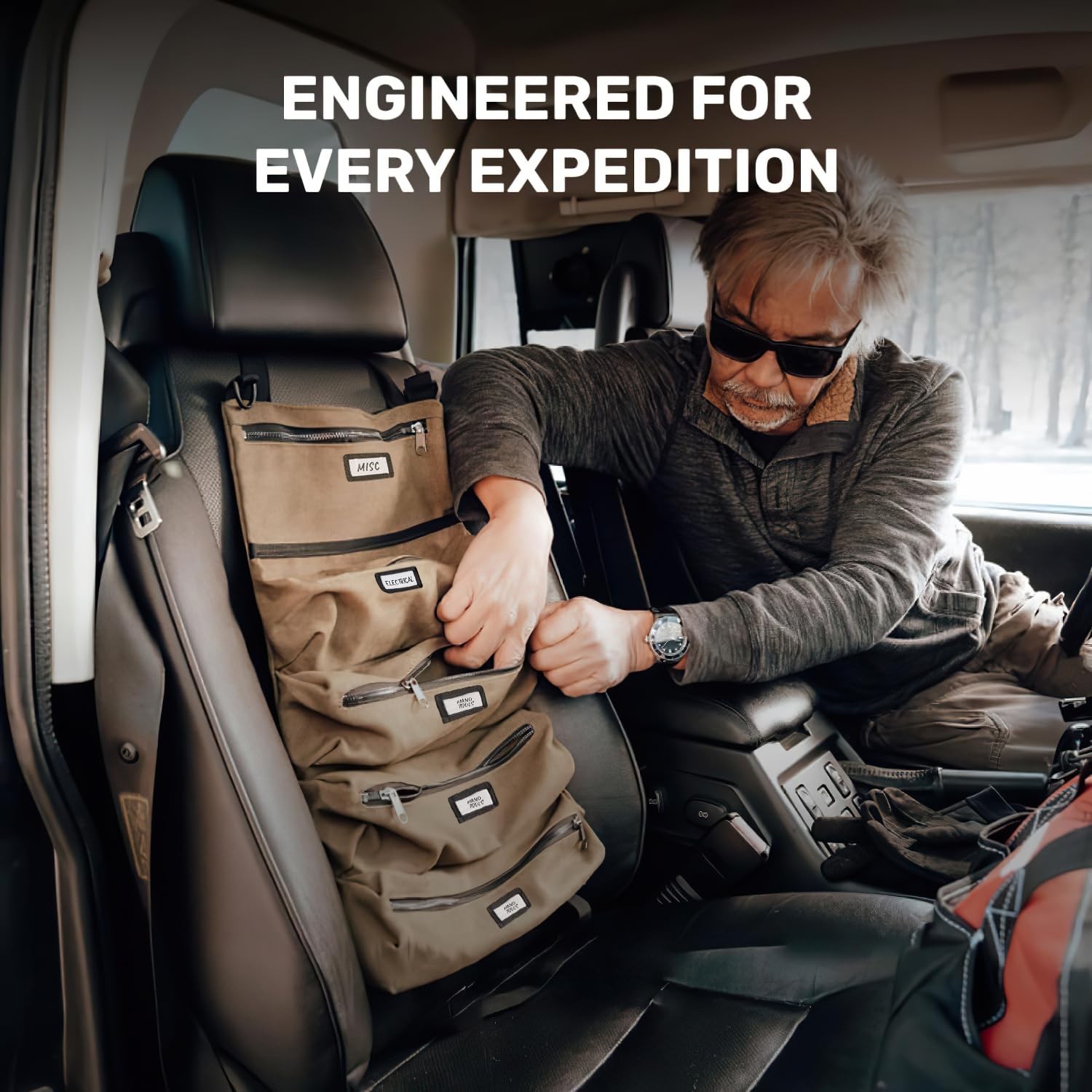 Official Tool Roll Official Legacy Tool Roll Bag – Easy To Carry 5-Pocket Roll