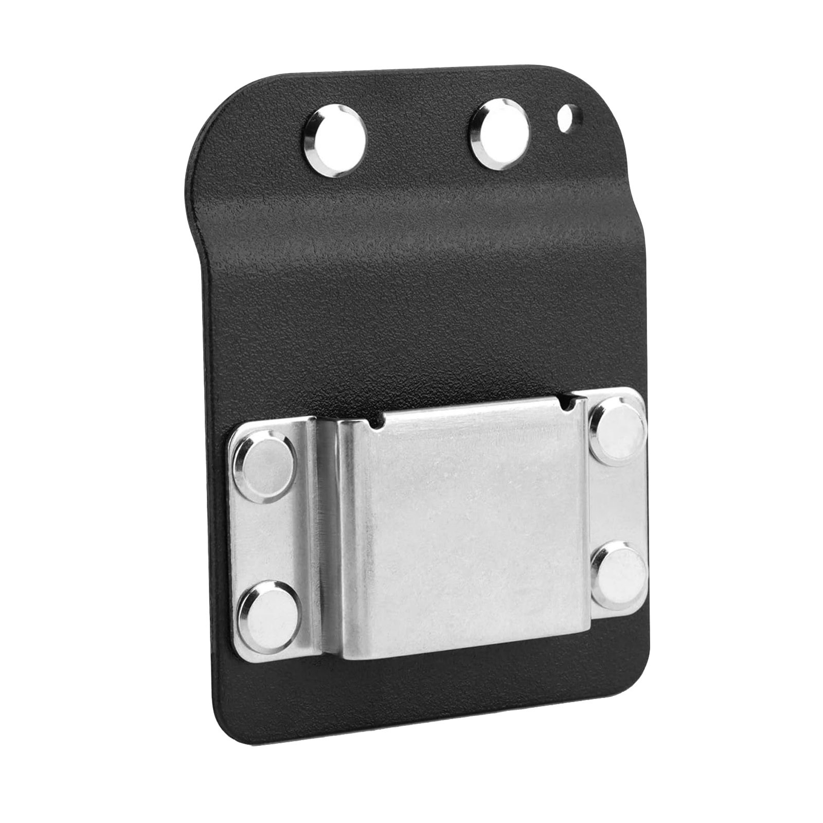 Tape Measure Belt Holder Clip On Black Metal Nylon For Drills Impact Drivers
