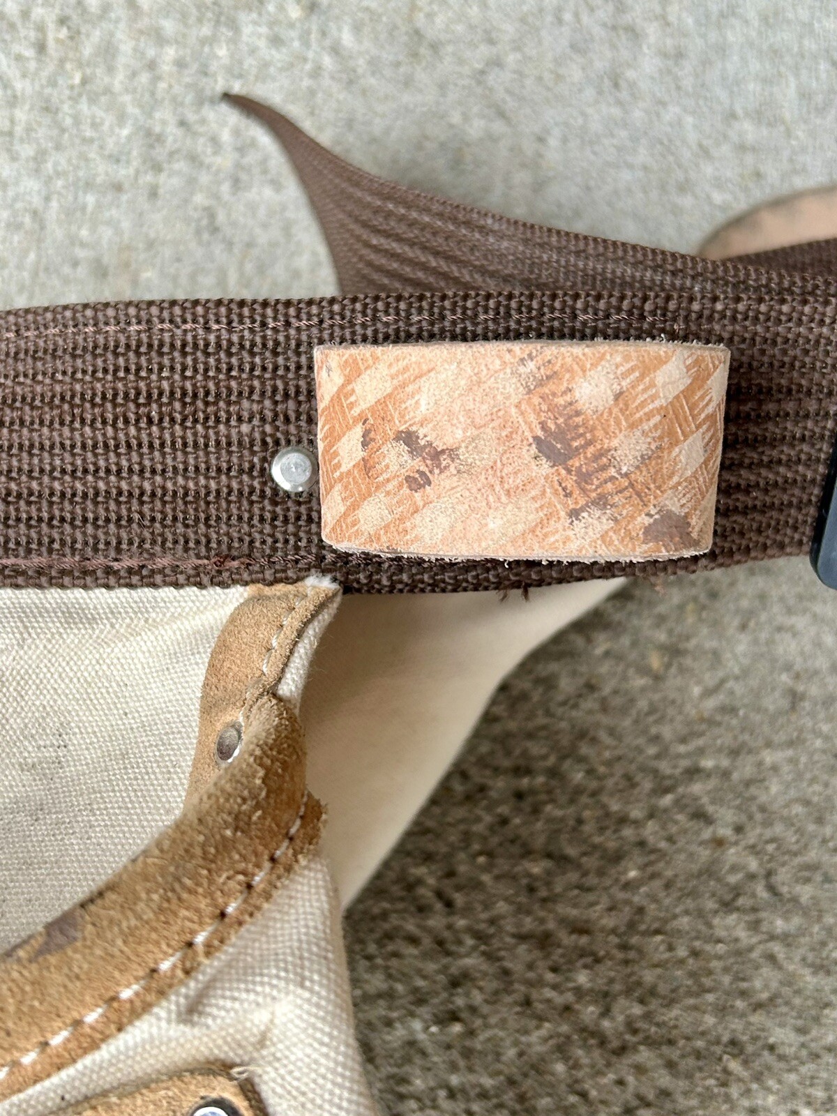 AWP Canvas & Leather Tool Belt, Pouches, Bag, Hammer Holders, Tape Holder-INDIA.