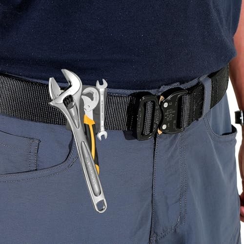 2PCS Heavy Duty Magnetic Tool Holder Belt Clip – Organizer for Hammers, Nails, S