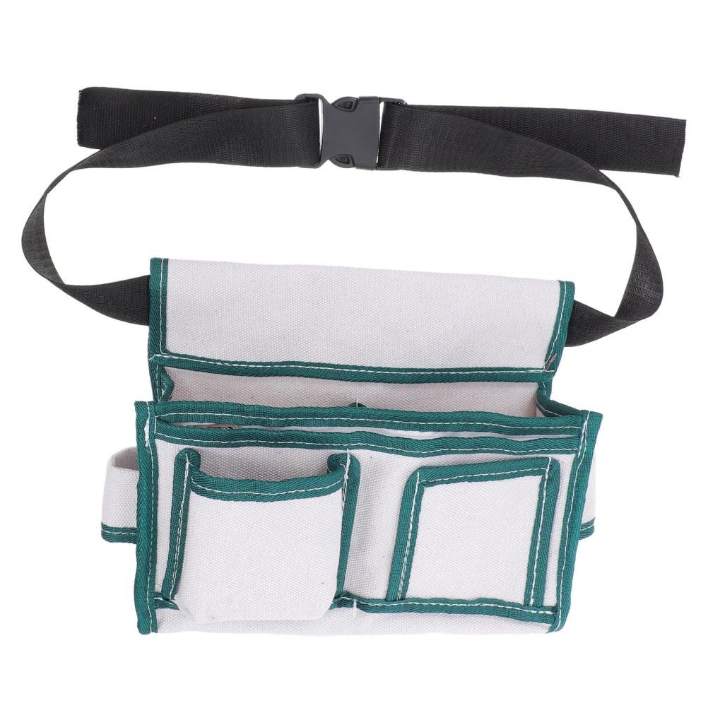 Multi Pocket Canvas Utility Work Bag with Reinforced Stitching for Tough Jobs