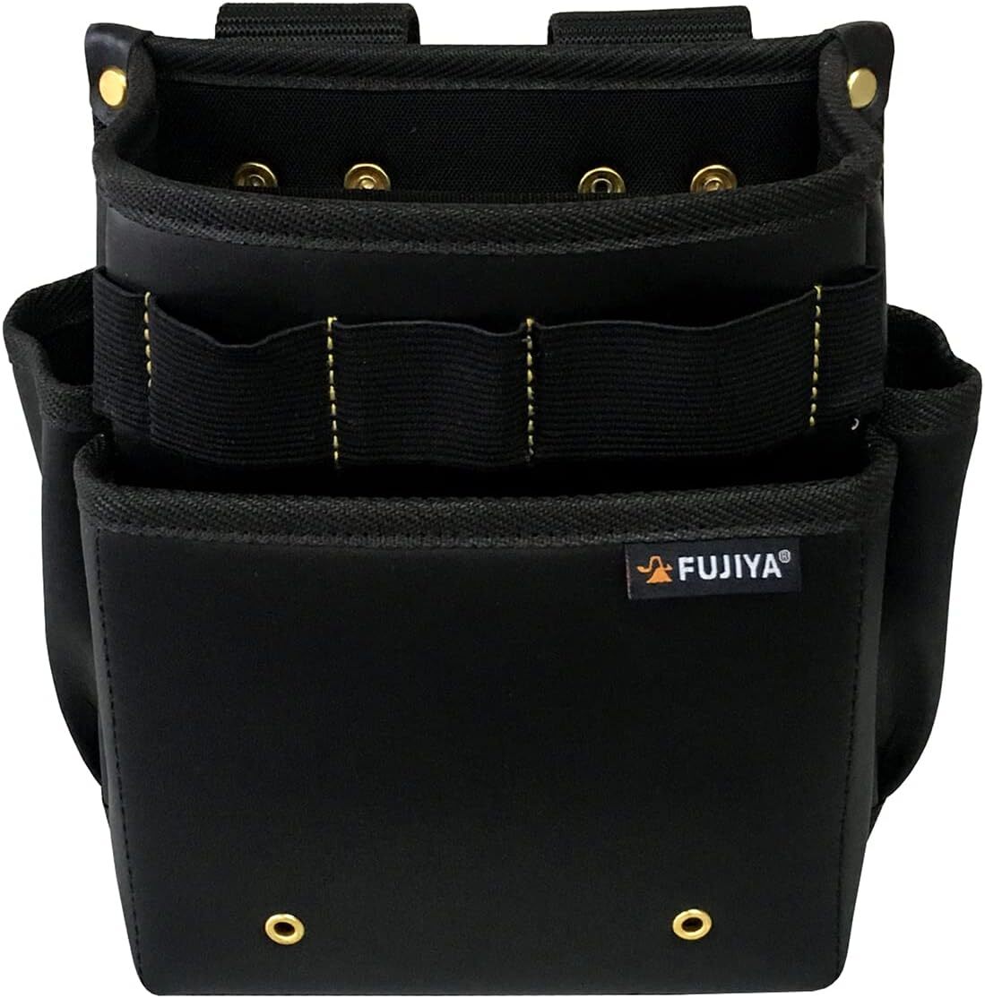 FUJIYA KUROKIN Black & Gold Series PVC Tool Bag Waist Pouch PS-22,23,32BG