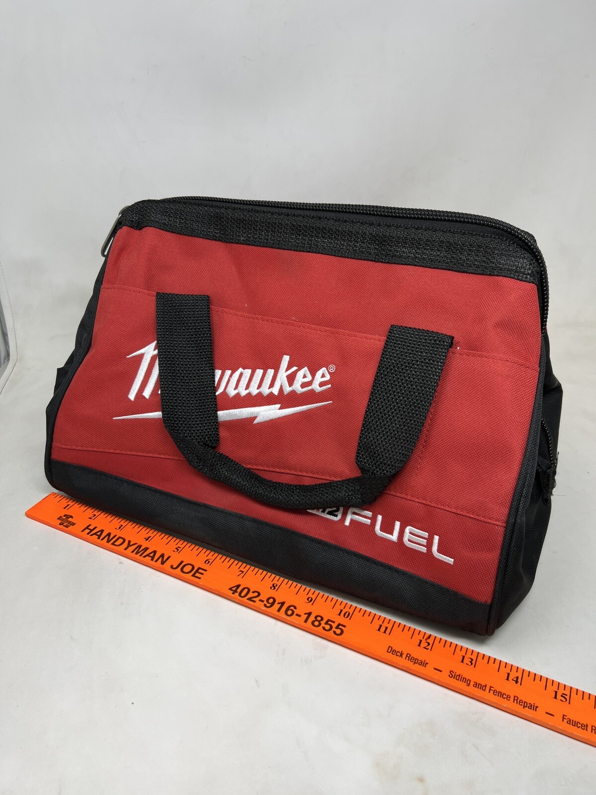 Milwaukee Fuel Tool Bag 13-inch Heavy Duty Contractors Tote 13 x 9 x 10 (F1)