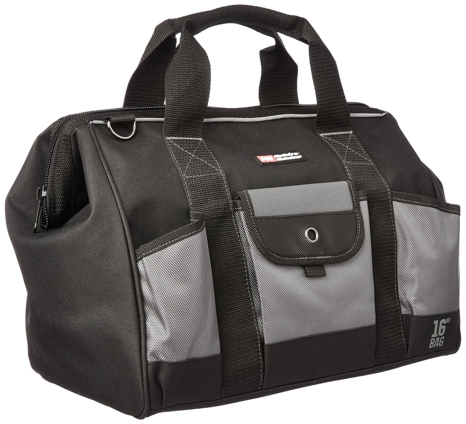 McGuire-Nicholas MN-2231 16″ Builder’s Tool Bag Black/Gray