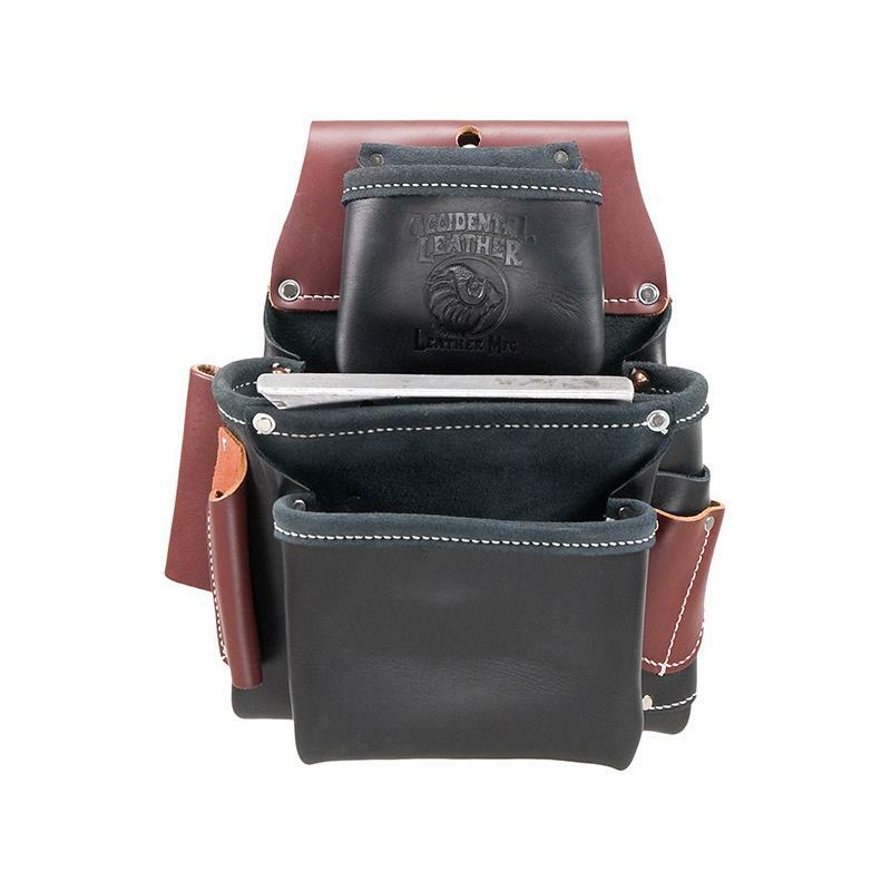 Occidental Leather B5060LH 3 Pouch Pro Fastener Bag – Black Left