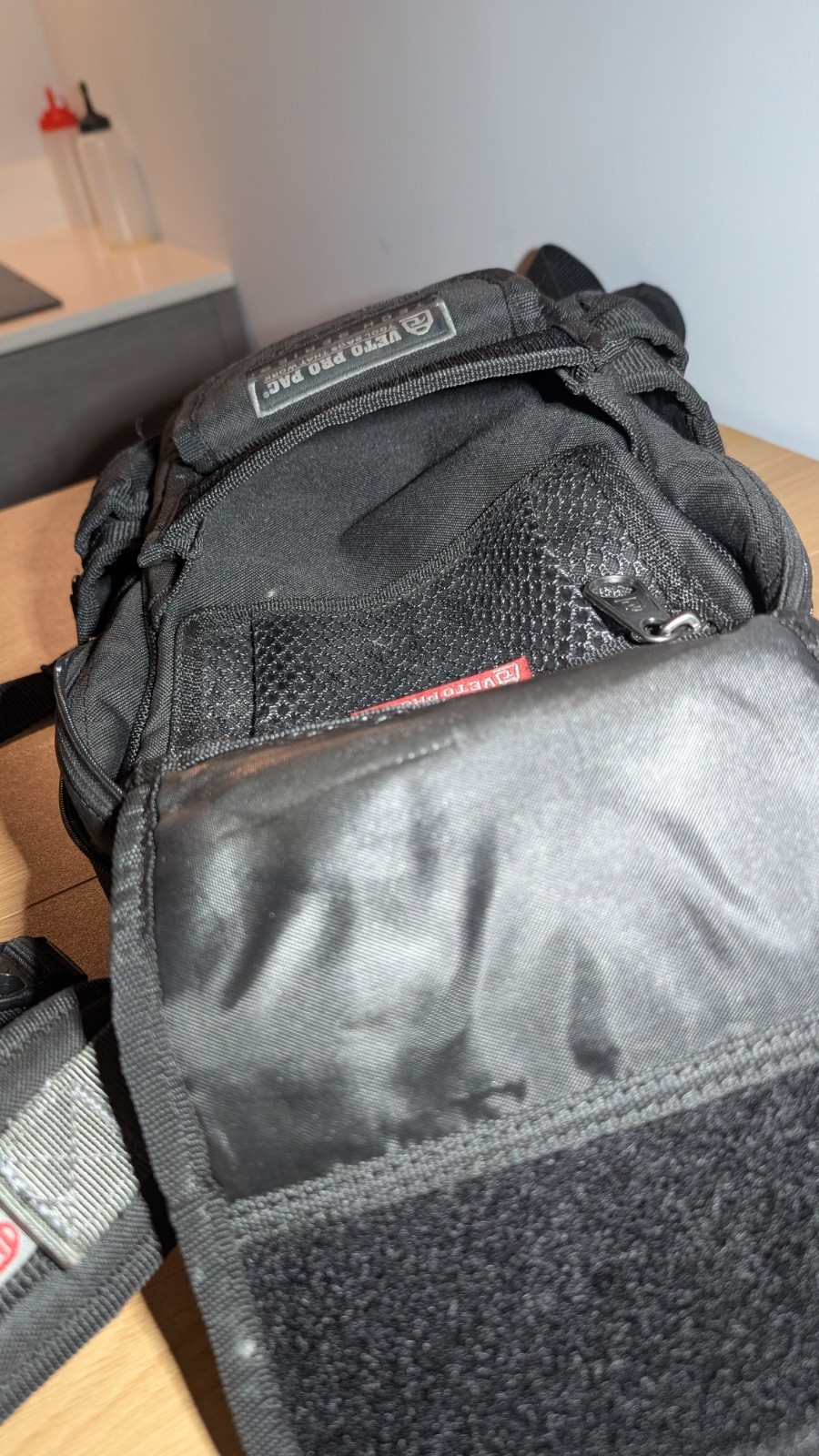 VetoProPack MB3 Blackout w/Removable Backpack Straps