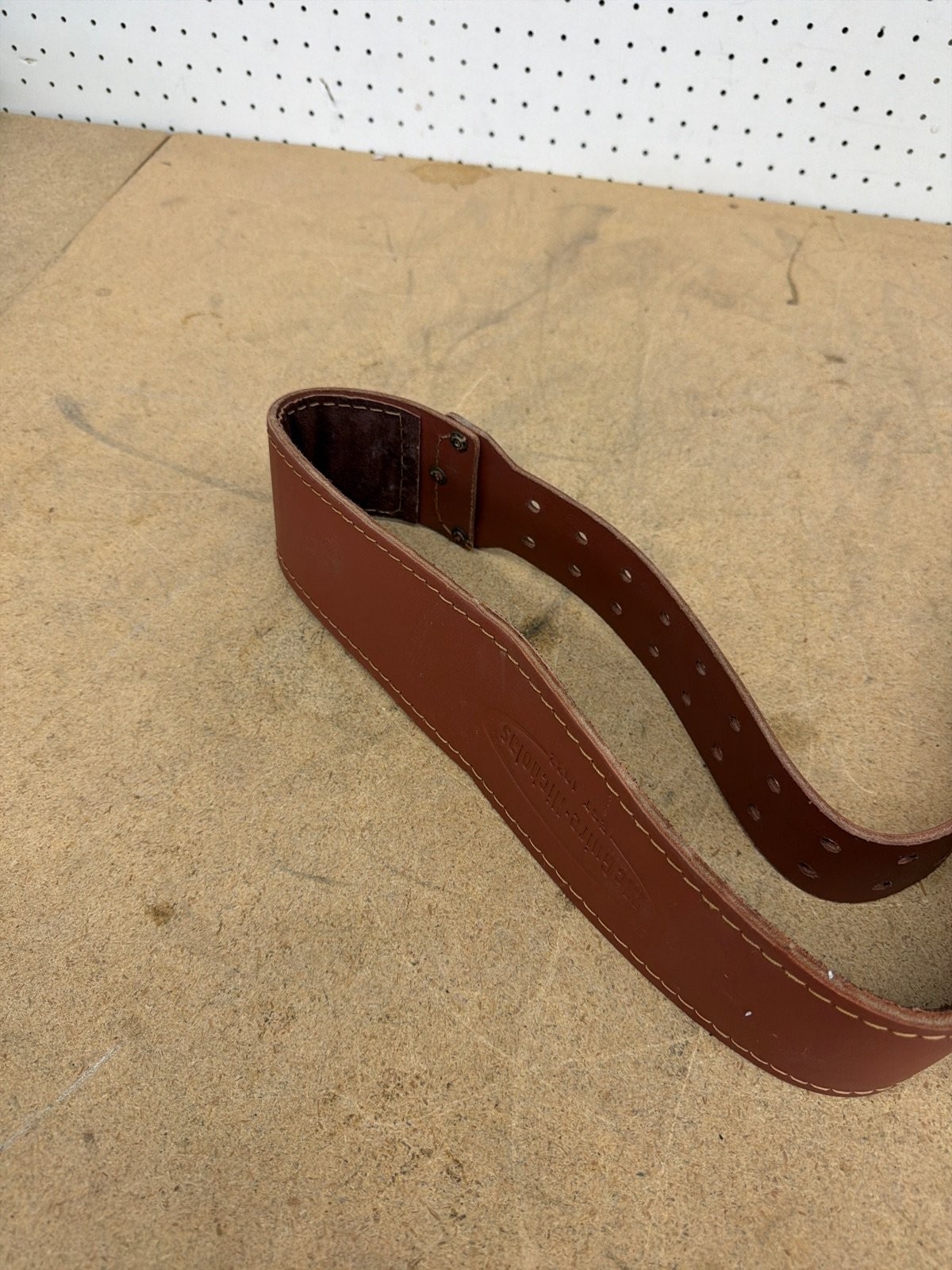 OX TOOLS Pro 3 in. Size Small/Medium Oil-Tanned Leather Tool Belt