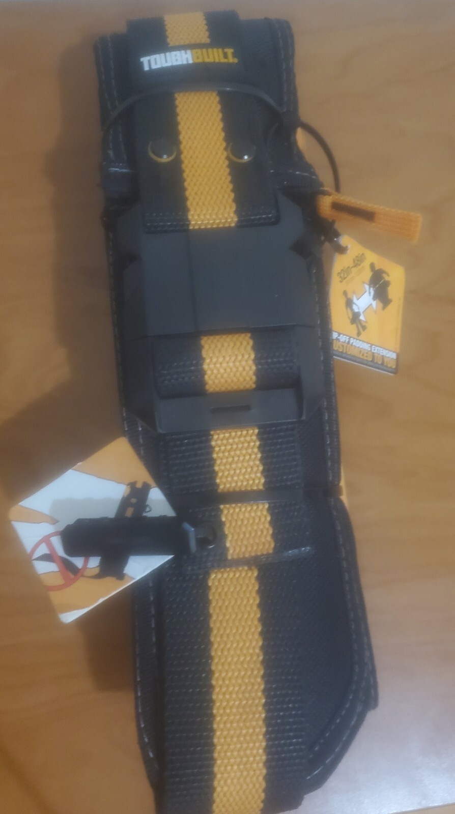 ToughBuilt Pro Padded Belt with Heavy Duty Buckle and Back Support TB-CT-41P