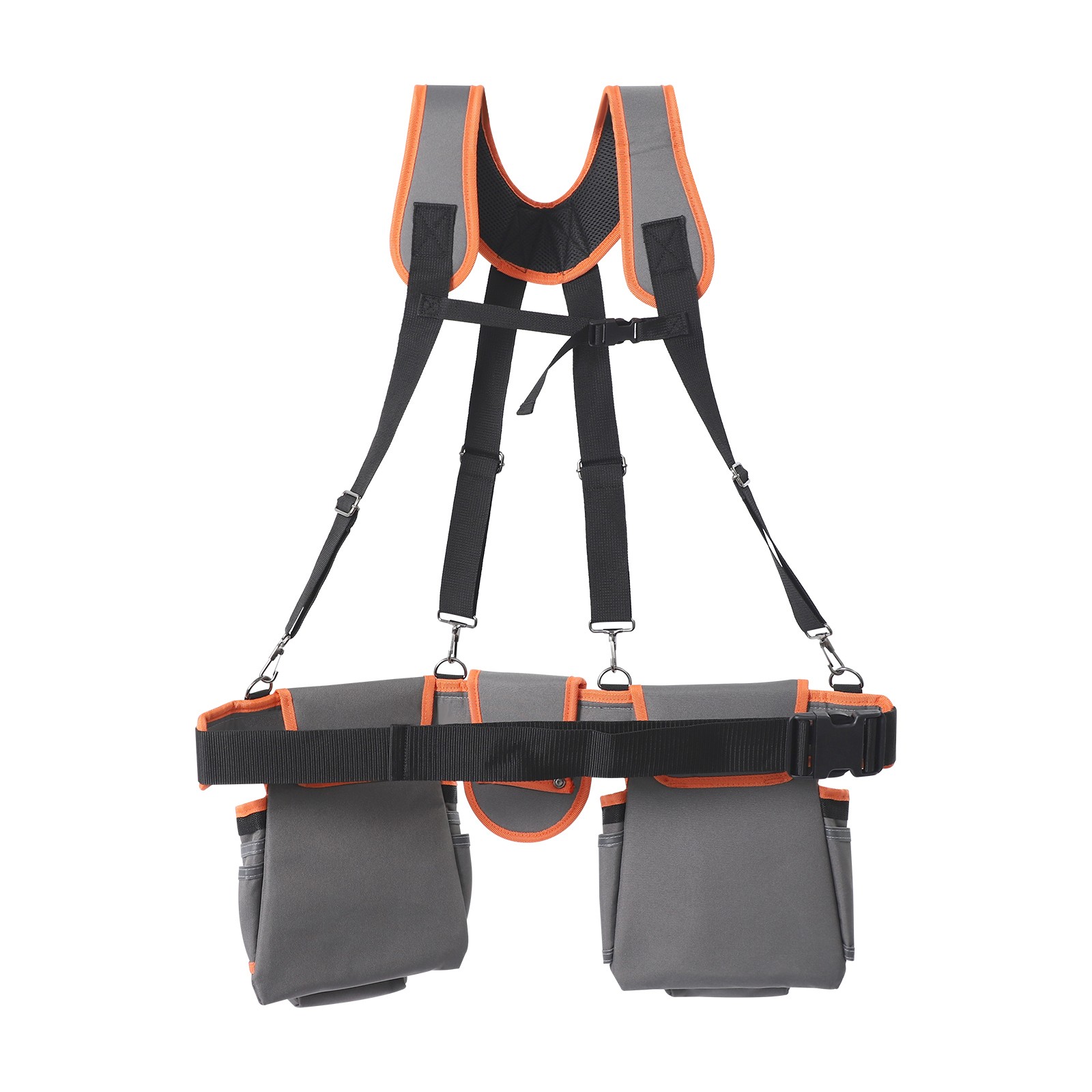 Electrician Tool Bag Tool Belt with Suspenders Adjustable Utility Belt Work Bag