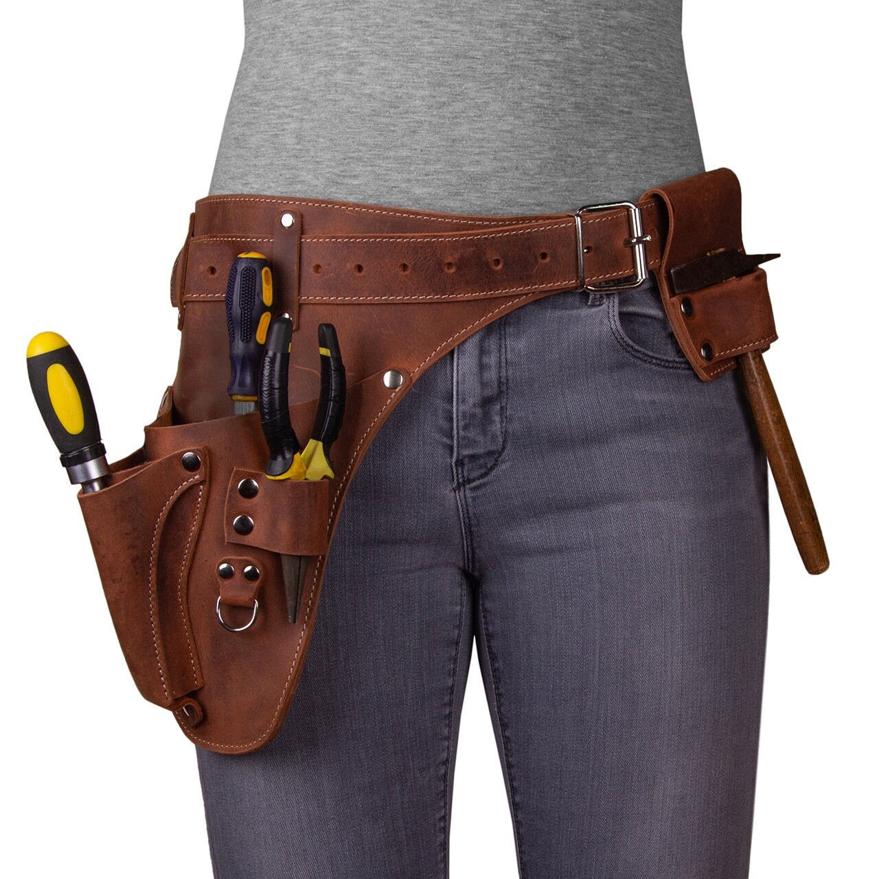 Leather garden Tool Belt. Personalized florist Tool Belt Leather, Gardening Belt