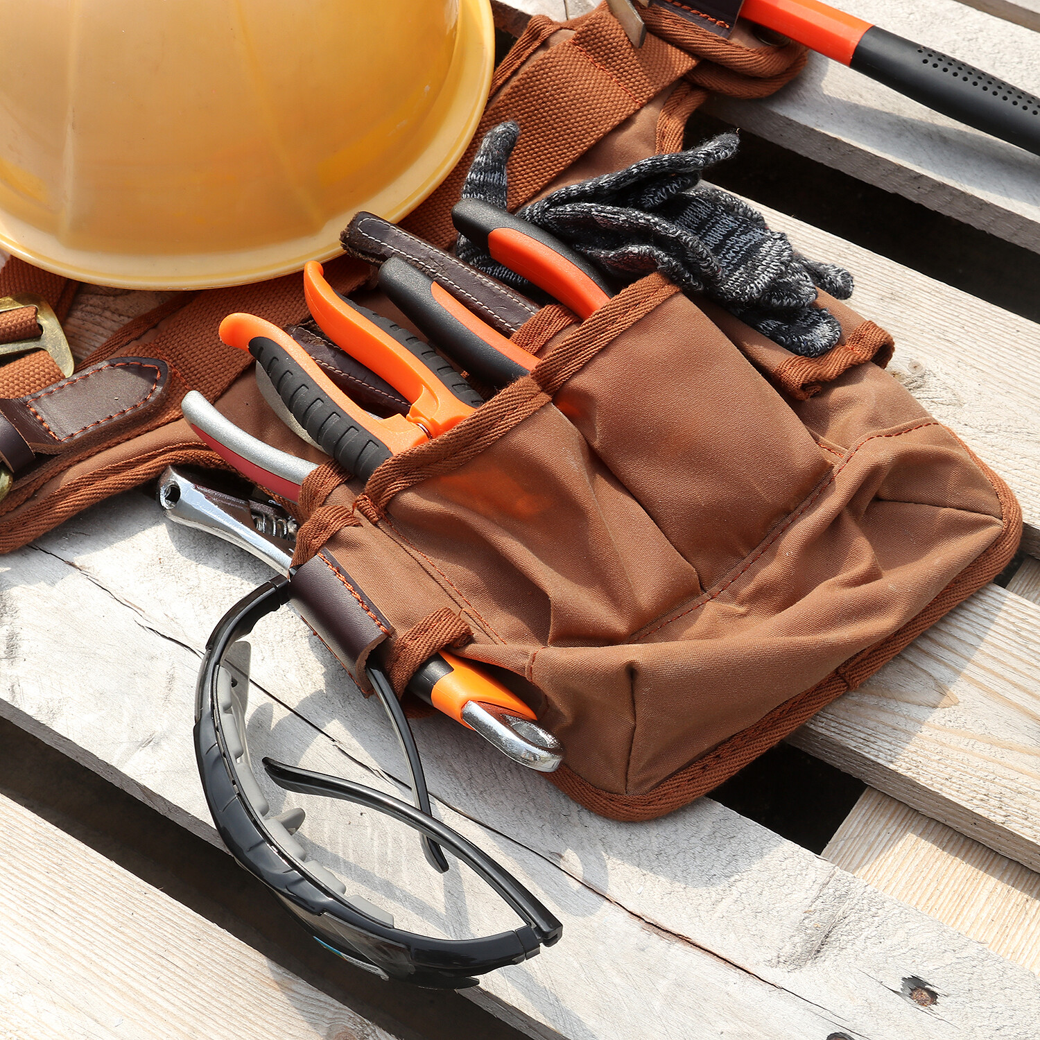 Builder Framer Tool Rig Belt Bag Carpenter Harness Pack Drills Pouch-TOURBON