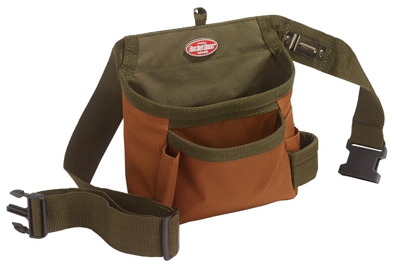 NEW Bucket Boss 50300 Handyman’s Holster Belt, 5 Pockets. Quick Release Belt.