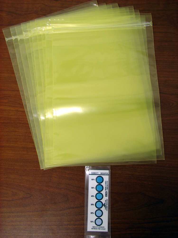 10 PCS 9×12 Inch Rust Prevention Poly Bag Zip Closure Corrosion Protection