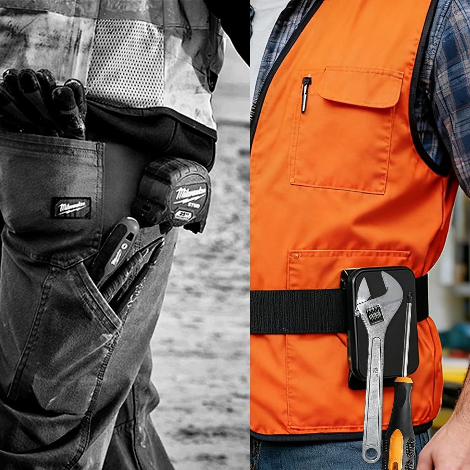 Magnetic Belt Clip Tool Holder for Belt, Strong Tool Belt Magnet, Clip On Magnet