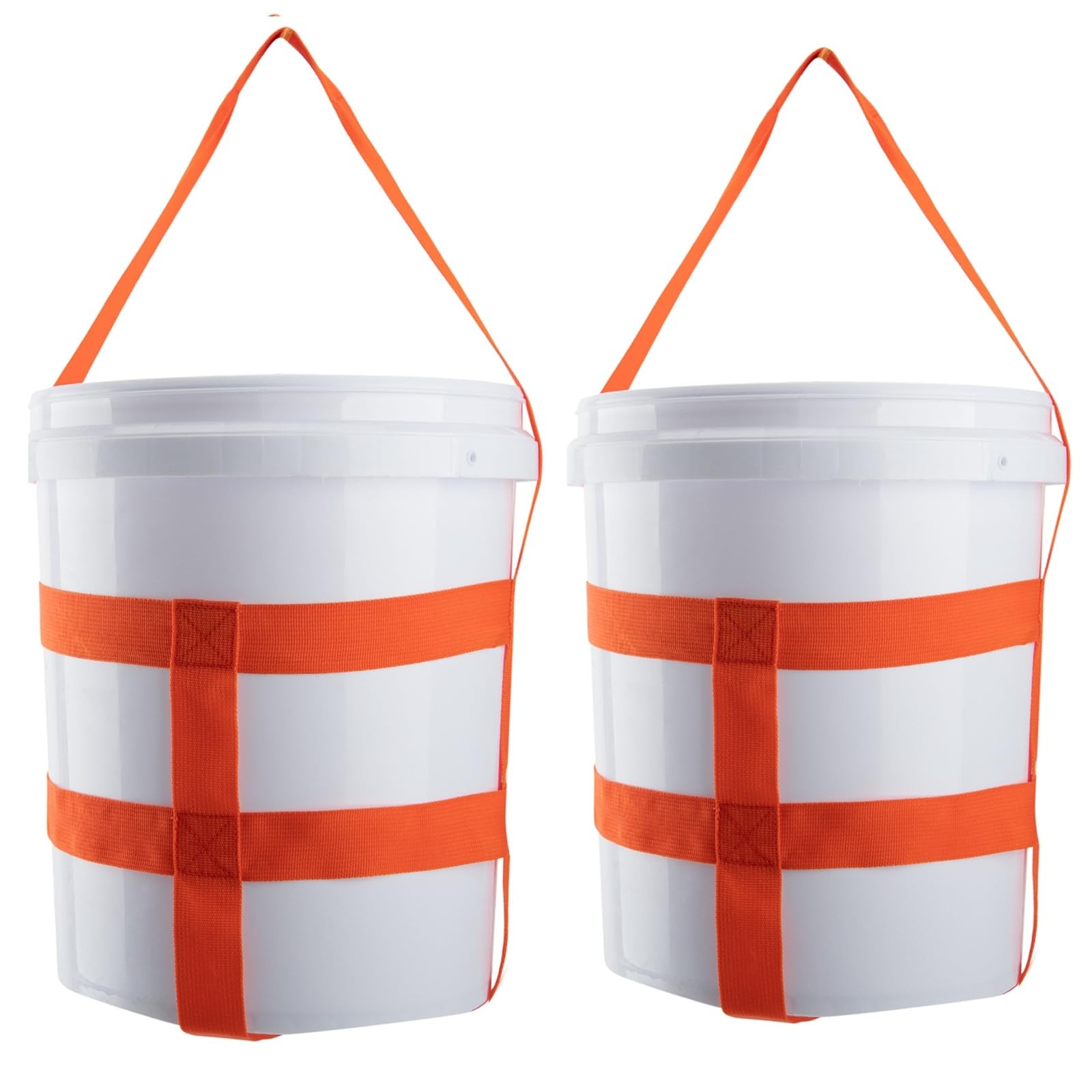 2 PCS Bucket Sling for 5 Gallon Bucket,1.6 Inch Wide Handling Sling Heavy 168