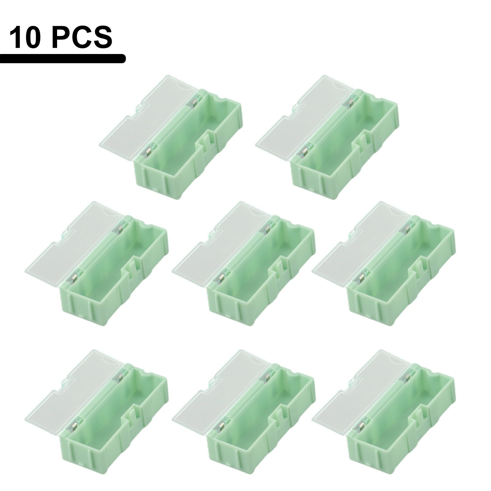 Efficiently Store Electronic Components 10PCS SMT Case 75×31 5×21 5mm