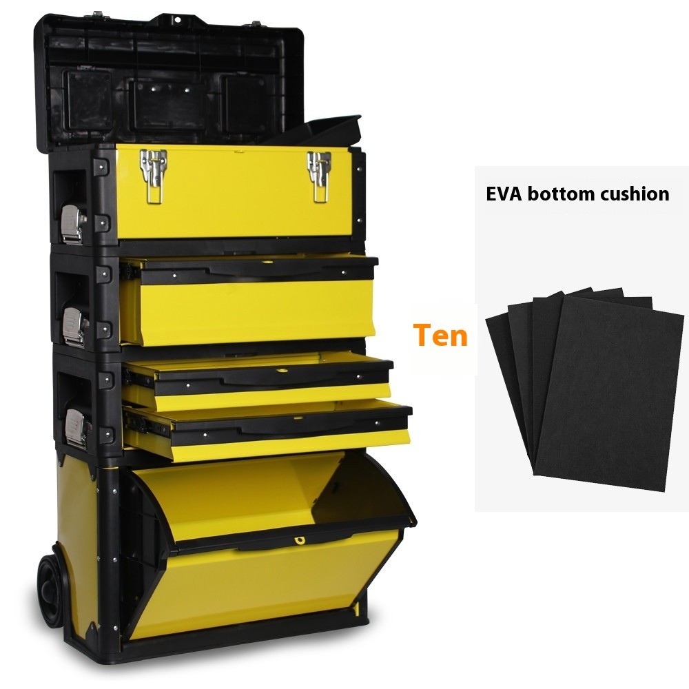 Four-layer Combination Trolley Tool Box Multifunctional Trolley Tool Box