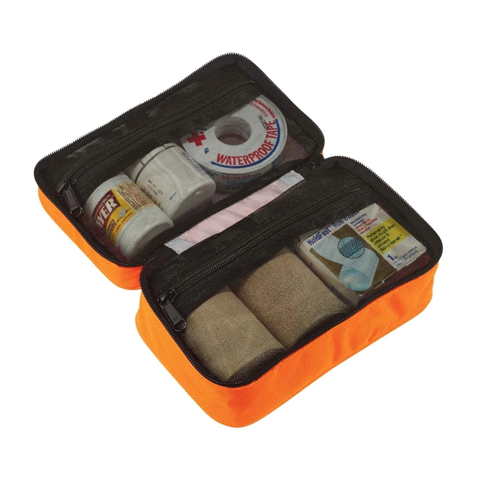 Ergodyne Arsenal 5876 Clamshell Organizer Zippered Pouches, Small, red