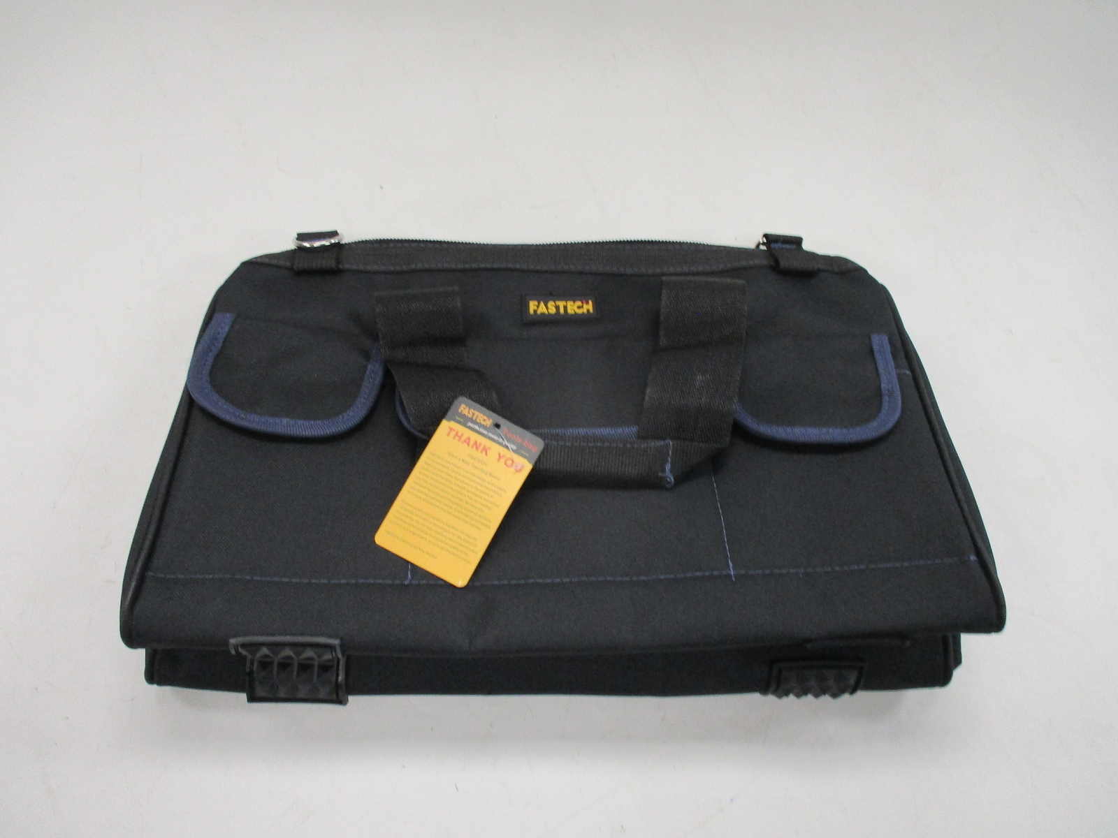 FASTECH DURABLE 17″ WIDE MOUTH TOOL BAG BLACK 791809235952