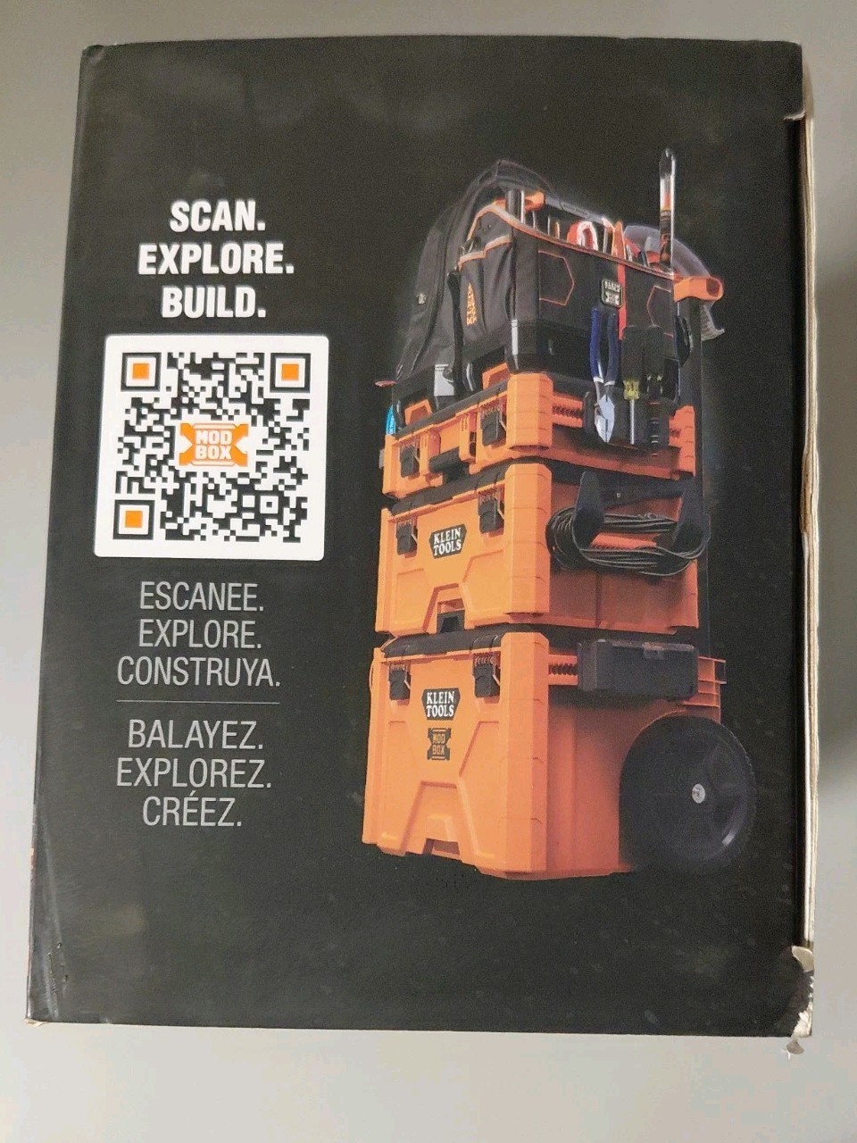 Lot Of Klein Tools Mod Box Accessories