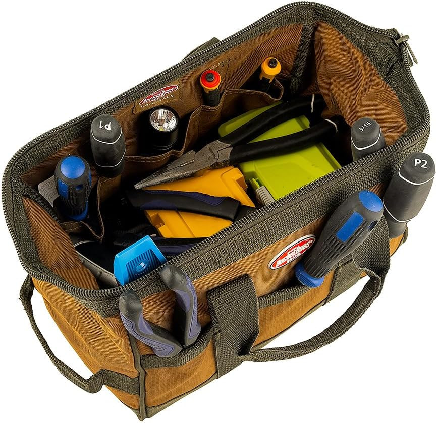 Gatemouth 12 Tool Bag in Brown, 60012, 7 Liters