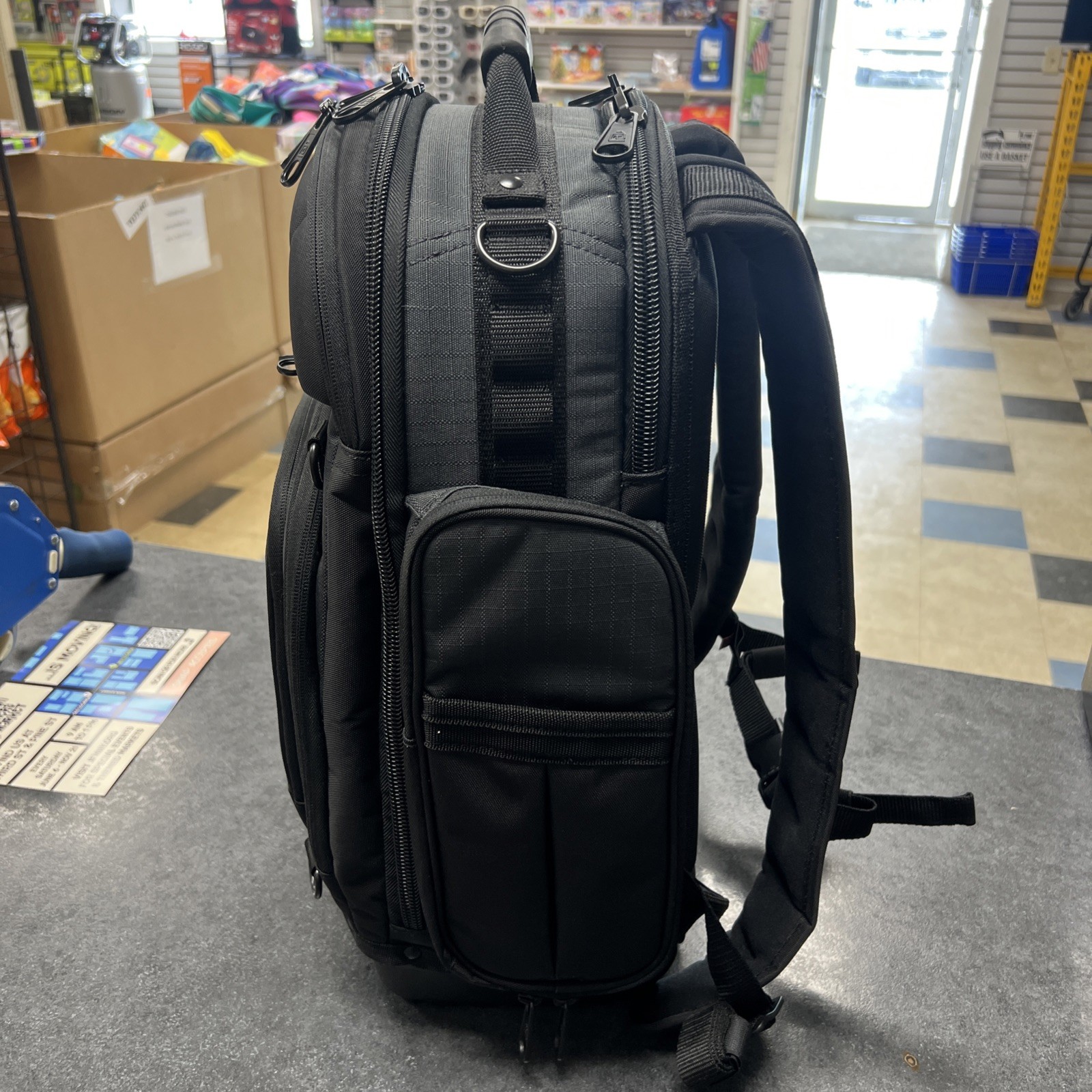 Veto Pro Pac EDC Pac LCB Carbon Every Day Carry Backpack with Base – Gray
