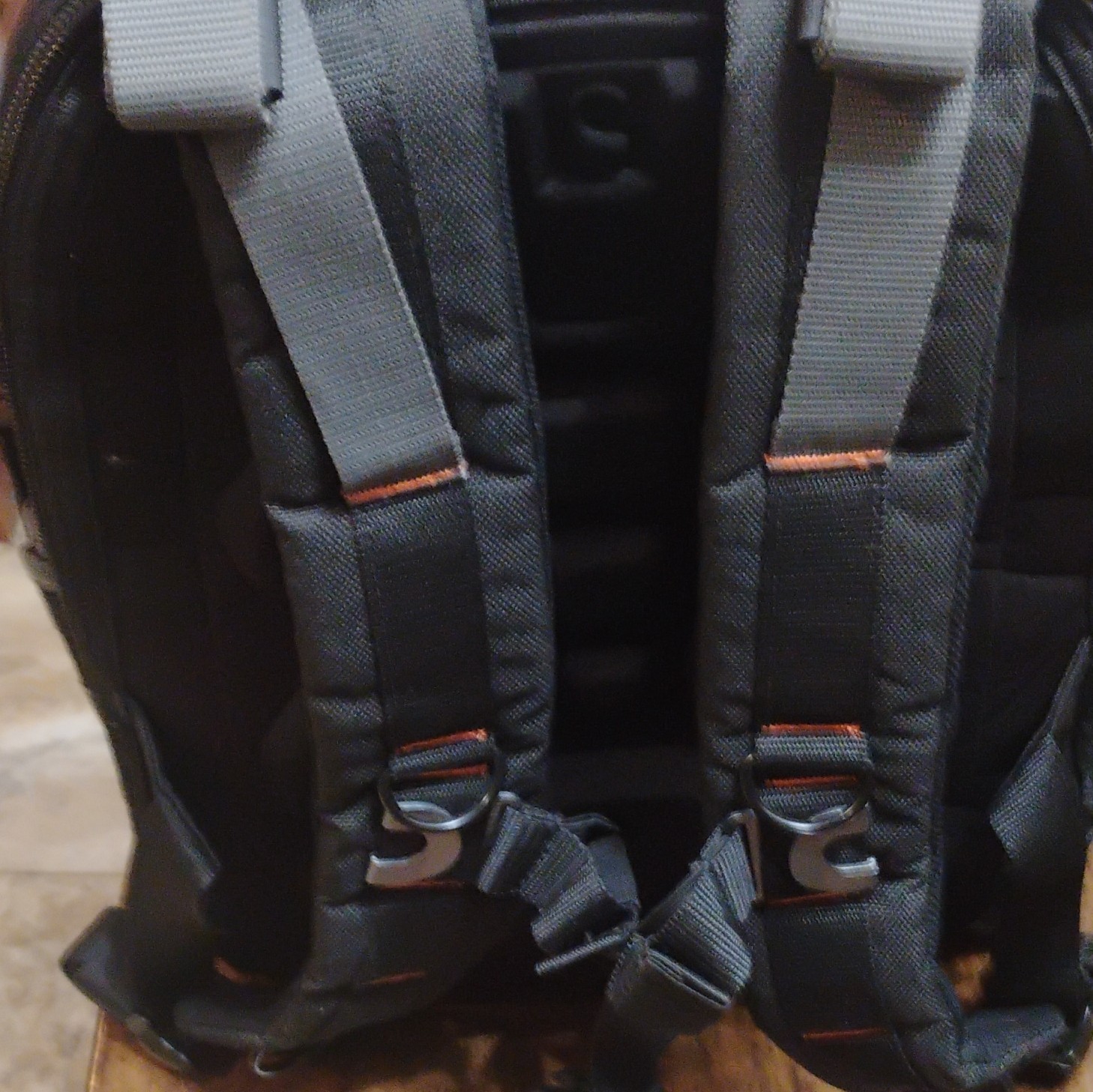 New With Tags Veto Pro Pac Tech Pac Large Tool Backpack w/ Handle, Black Gray