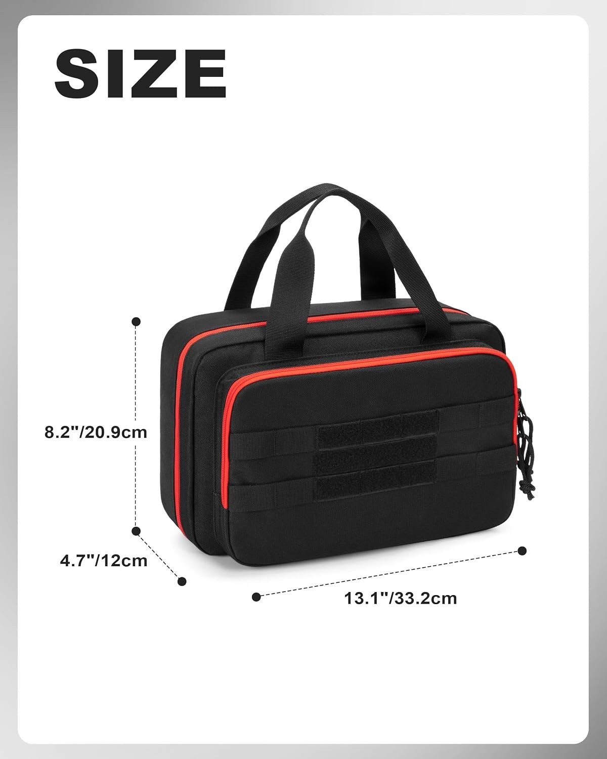 Tool Bag Compatible with Milwaukee M12 Impact Driver, Charger and Battery, Multi